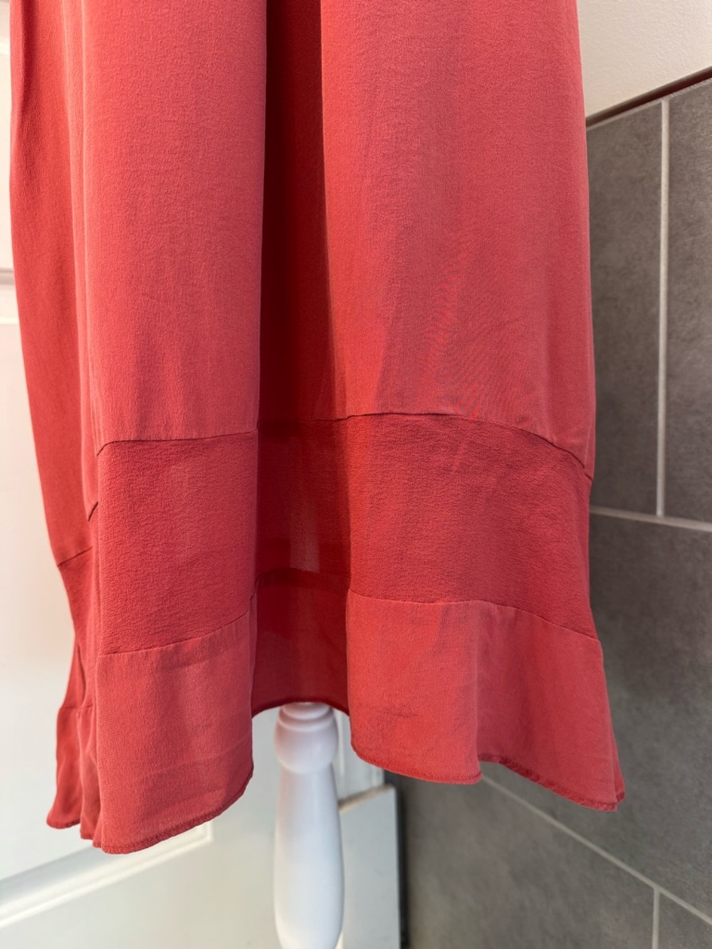 Madewell Silk Sheer-Stripe Cami Dress - size S - Picture 3 of 11